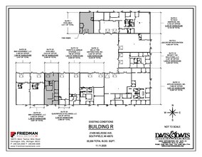 21455 Melrose Ave, Southfield, MI for lease Floor Plan- Image 2 of 3