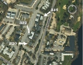 346 Gifford St, Falmouth, MA - AÉRIEN  Vue de la carte