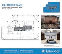 777 S Harbour Island Blvd, Tampa, FL for lease Floor Plan- Image 2 of 2