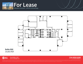 2425 & 2435 N Central Expy, Richardson, TX à louer Plan d  tage- Image 2 de 6