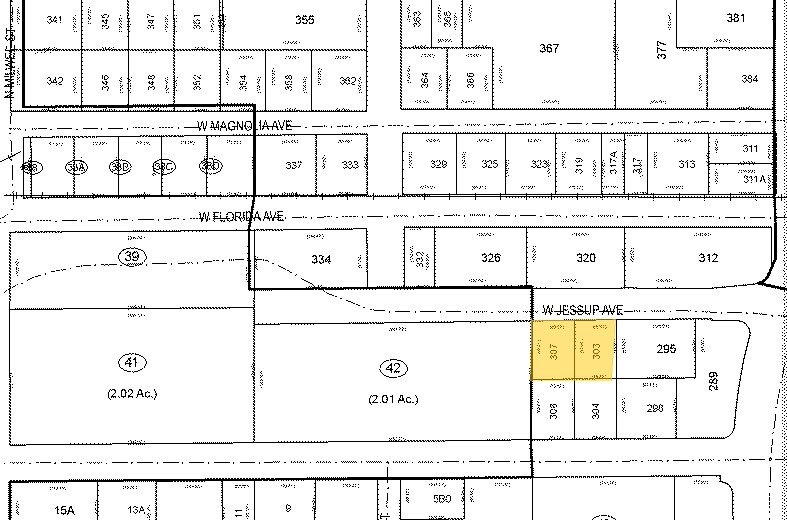 150 W Jessup Ave, Longwood, FL à vendre - Plan cadastral - Image 3 de 3