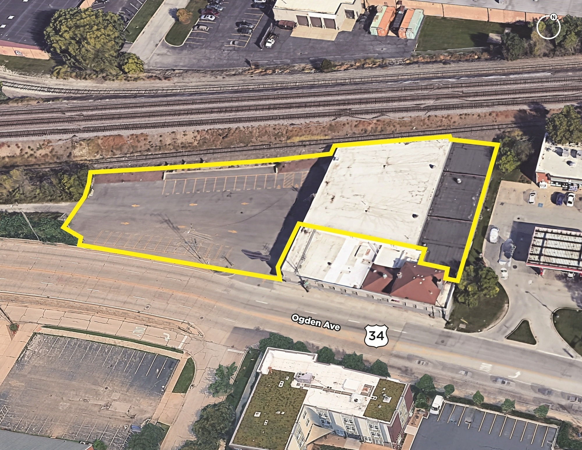 9600 W Ogden Ave, La Grange, IL for lease Aerial- Image 1 of 23