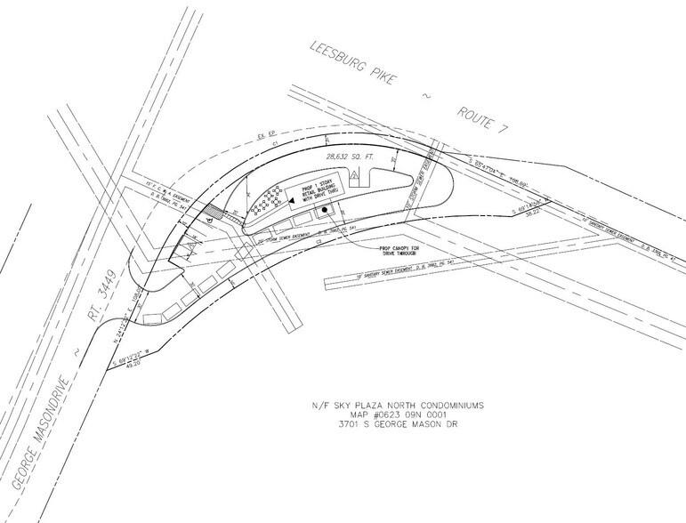 3701 S George Mason Dr, Falls Church, VA à vendre - Plan de site - Image 2 de 7