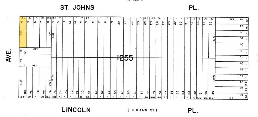 753-759 Nostrand Ave, Brooklyn, NY à vendre - Plan cadastral - Image 2 de 10