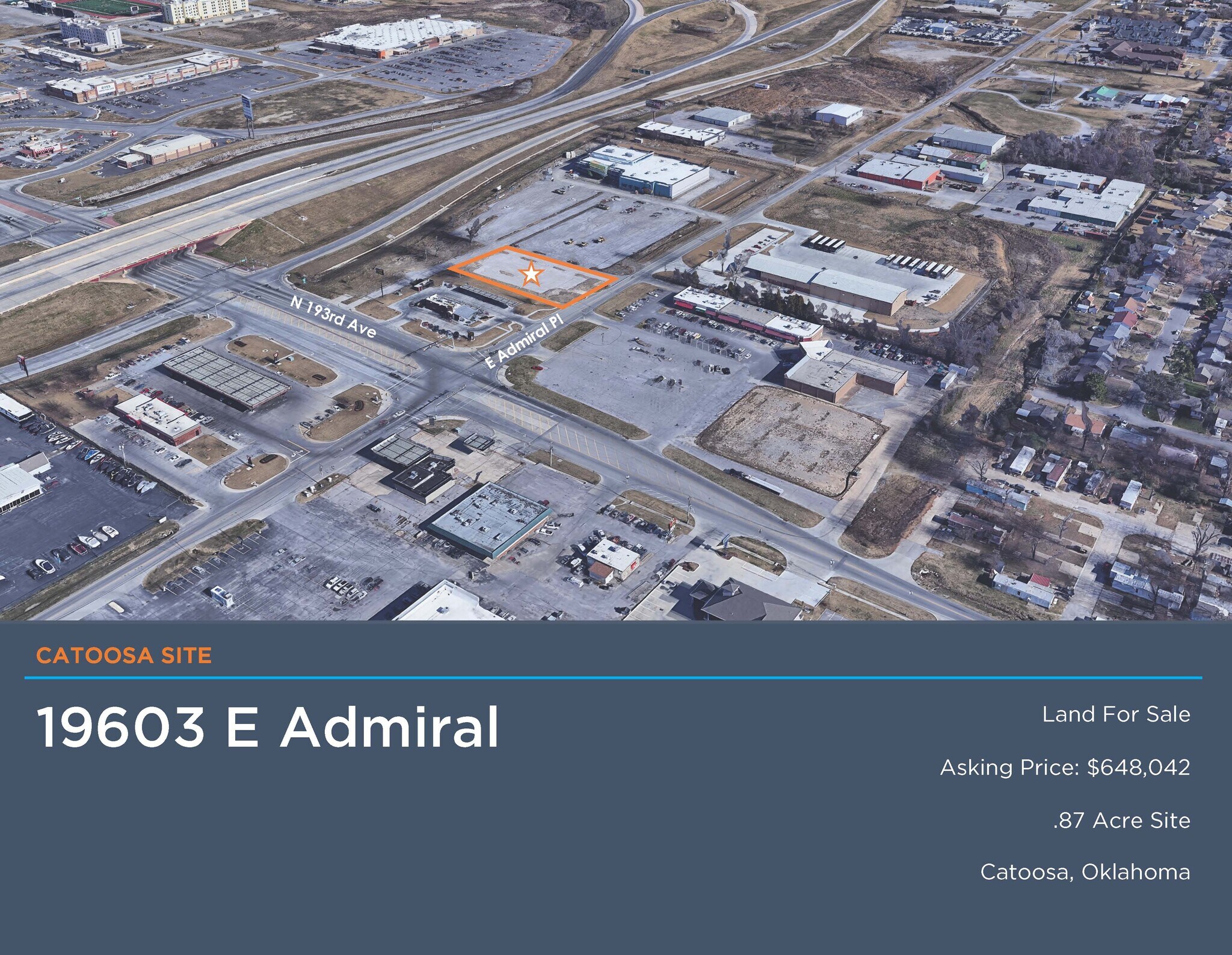19603 E Admiral Pl, Catoosa, OK à vendre Photo du bâtiment- Image 1 de 2