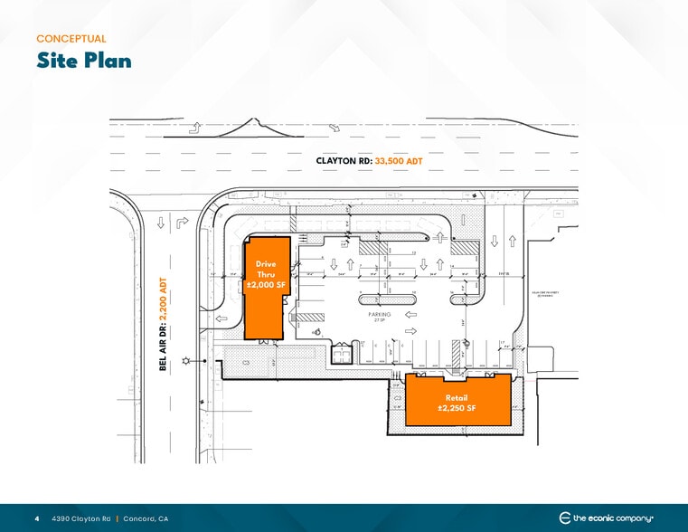 4390 Clayton Rd, Concord, CA for lease - Site Plan - Image 3 of 5