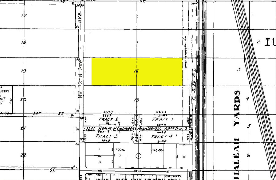 5501-5595 NW 72nd Ave, Miami, FL for lease - Plat Map - Image 2 of 10