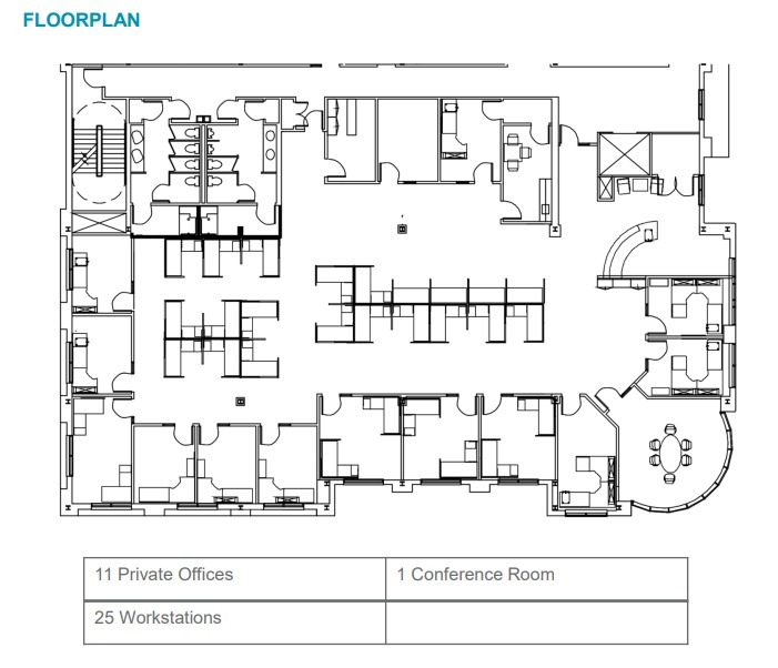 200 W Franklin St, Chapel Hill, NC à louer Plan d  tage- Image 1 de 5