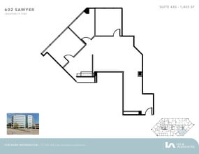 602 Sawyer St, Houston, TX for lease Floor Plan- Image 1 of 1