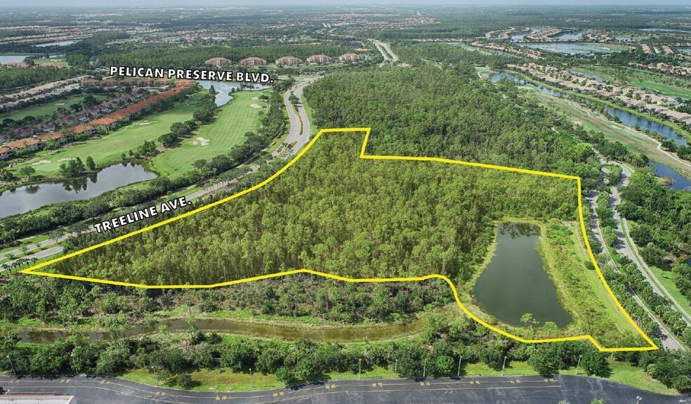 Treeline Ave, Fort Myers, FL à vendre - Aérien - Image 3 de 7