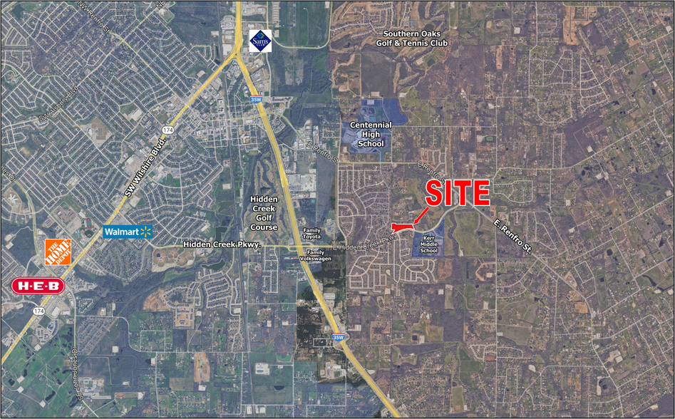 1185 E Hidden Creek Pkwy, Burleson, TX for sale - Building Photo - Image 1 of 3