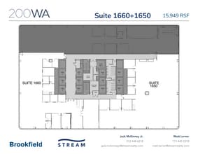 200 W Adams St, Chicago, IL for lease Floor Plan- Image 2 of 6