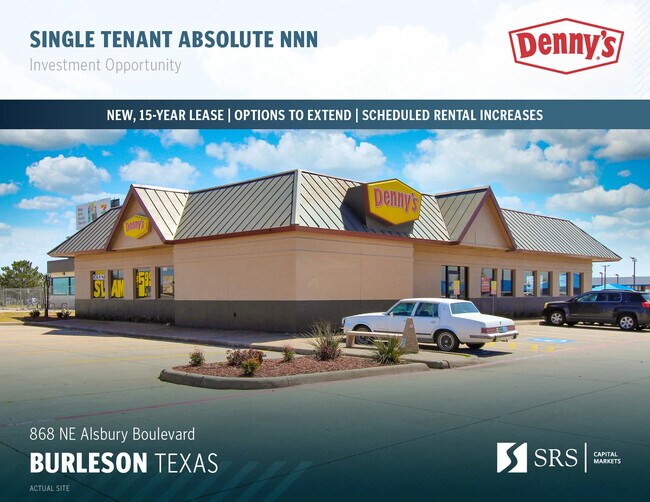 Plus de détails pour 868 NE Alsbury Blvd, Burleson, TX - Commerce de détail à vendre