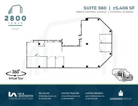 2800 N Central Ave, Phoenix, AZ for lease Floor Plan- Image 1 of 1