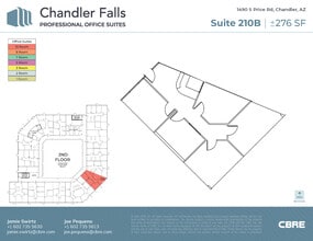 1490 S Price Rd, Chandler, AZ à louer Plan d’étage- Image 1 de 2