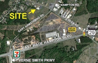 1121 Gap Creek Rd, Lyman, SC - AÉRIEN Vue de la carte - Image1