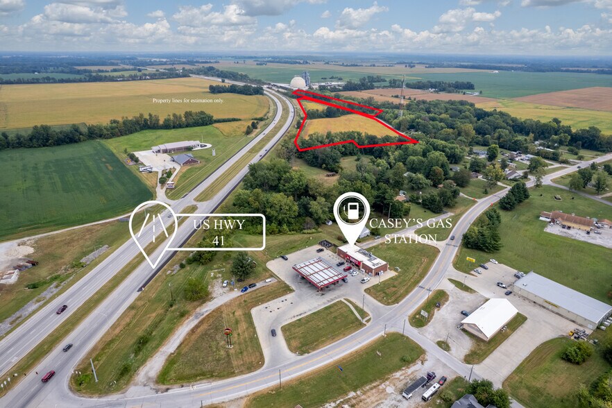 0000 US 41 Hwy, Shelburn, IN à vendre - Photo du bâtiment - Image 2 de 13