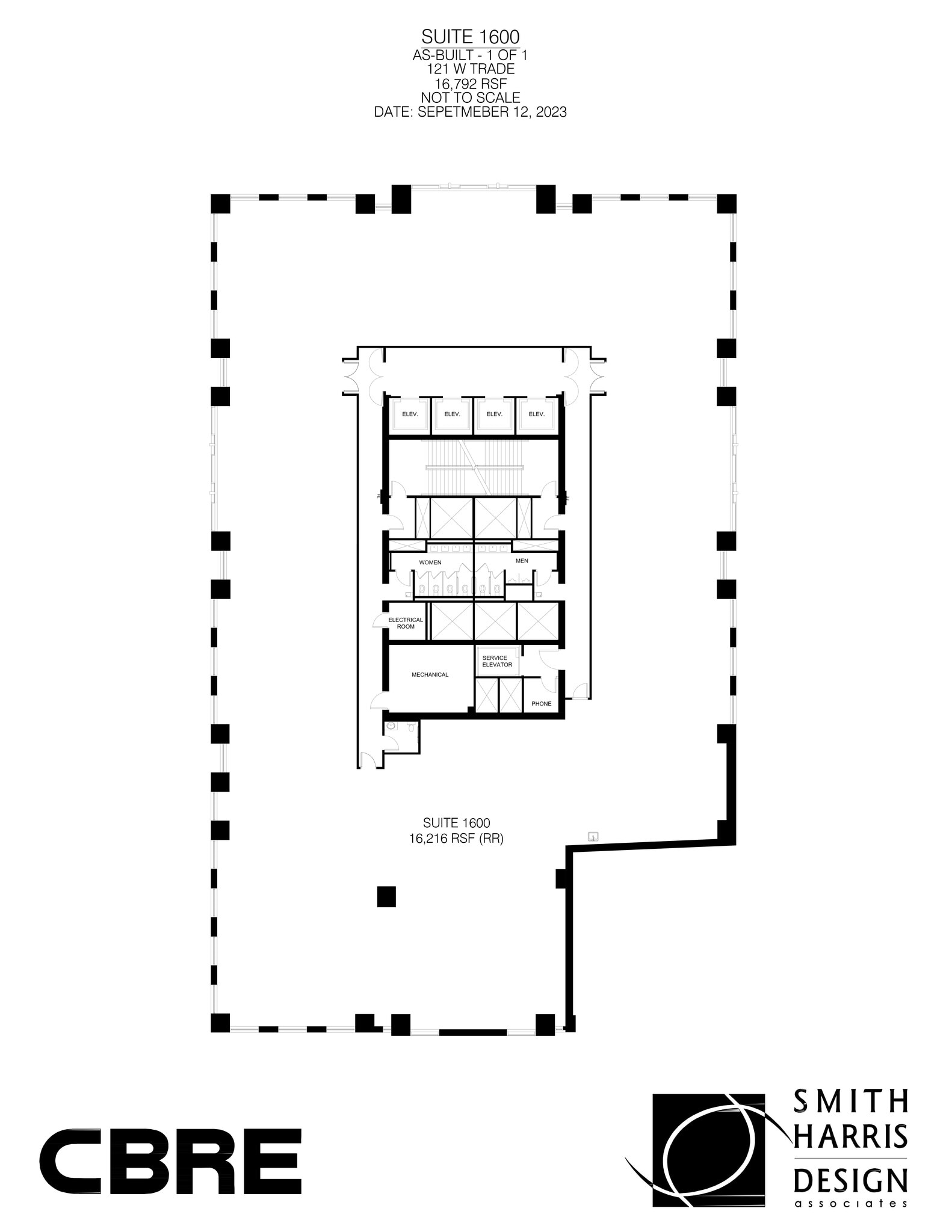 121 W Trade St, Charlotte, NC for lease Site Plan- Image 1 of 1