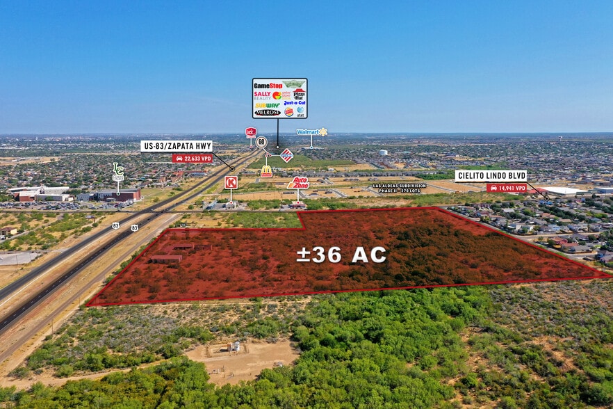 5600 US Highway 83 Hwy, Laredo, TX à vendre - Aérien - Image 2 de 15