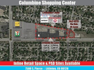 More details for 7580 S Pierce St, Littleton, CO - Retail for Lease