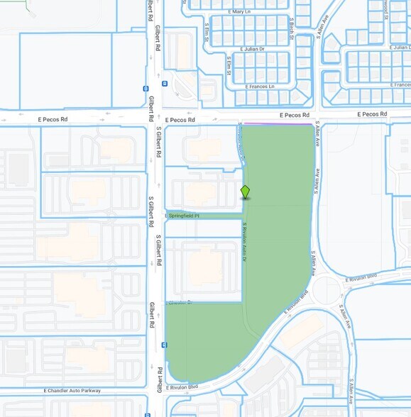NEC Loop 202 & Gilbert Rd, Gilbert, AZ à louer - Plan cadastral - Image 2 de 2