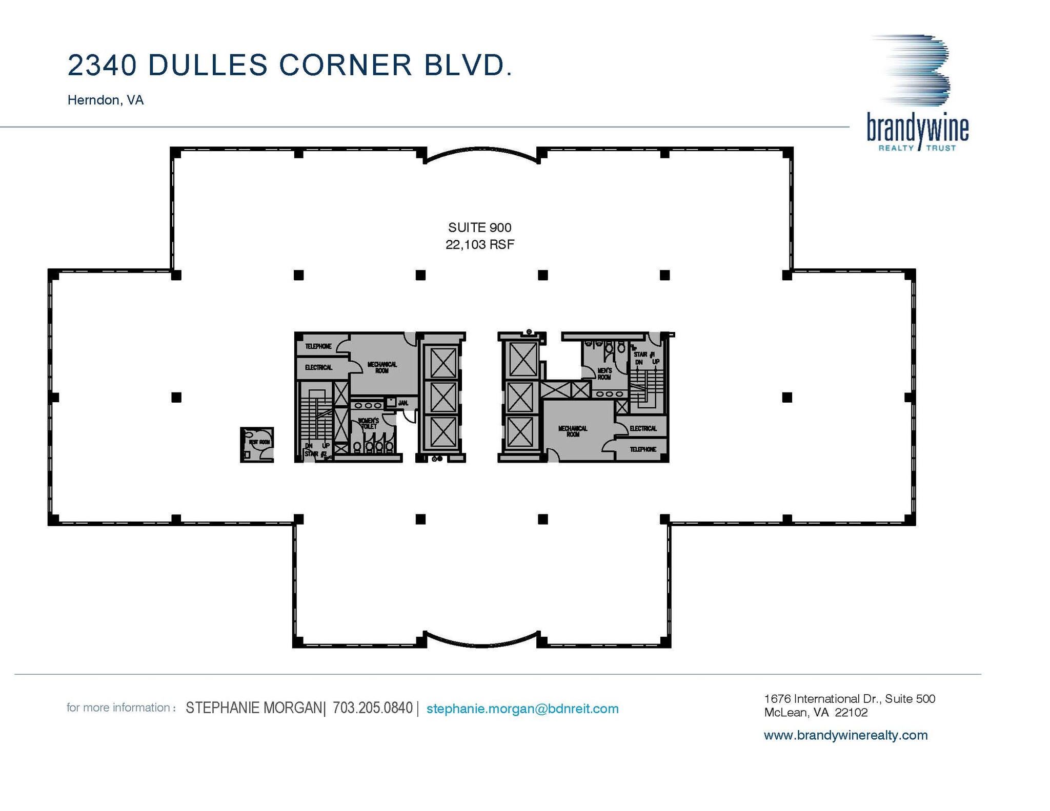 2340 Dulles Corner Blvd, Herndon, VA for lease Floor Plan- Image 1 of 1