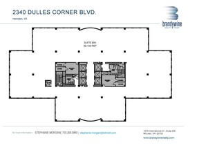 2340 Dulles Corner Blvd, Herndon, VA for lease Floor Plan- Image 1 of 1