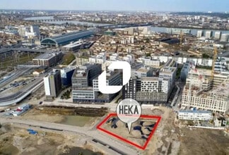 Bordeaux - Aerial  map view