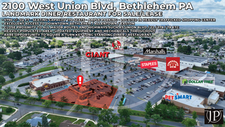 Plus de détails pour 2100 W Union Blvd, Bethlehem, PA - Local commercial à louer