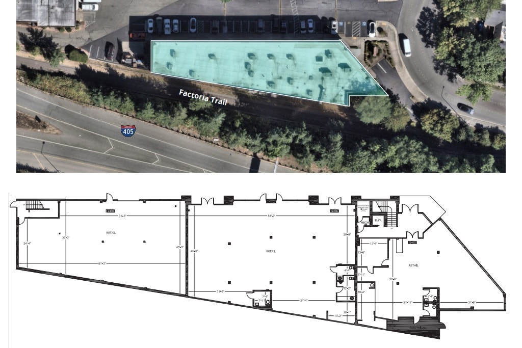 12402 SE 38th St, Bellevue, WA à louer Plan d’étage- Image 1 de 1