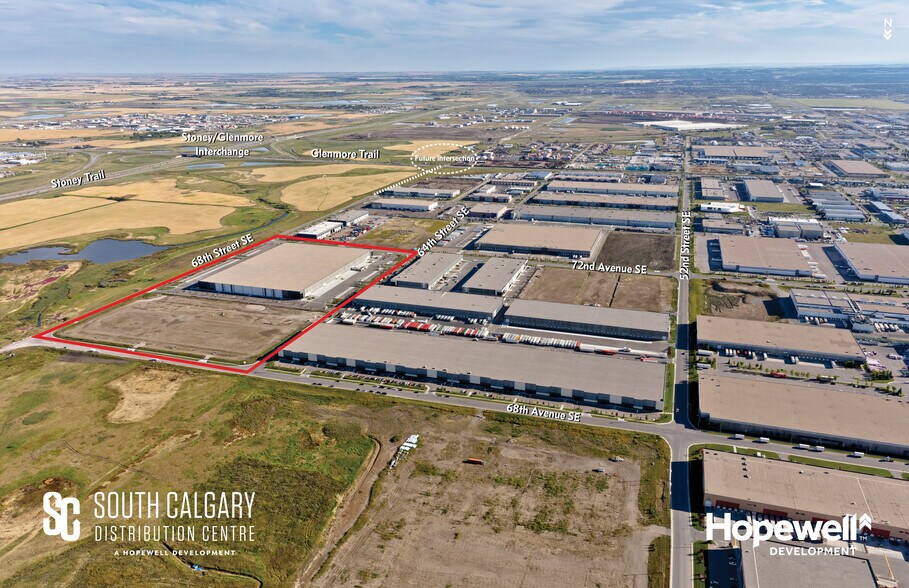 6600 72 Ave SE, Calgary, AB à louer - Aérien - Image 2 de 6