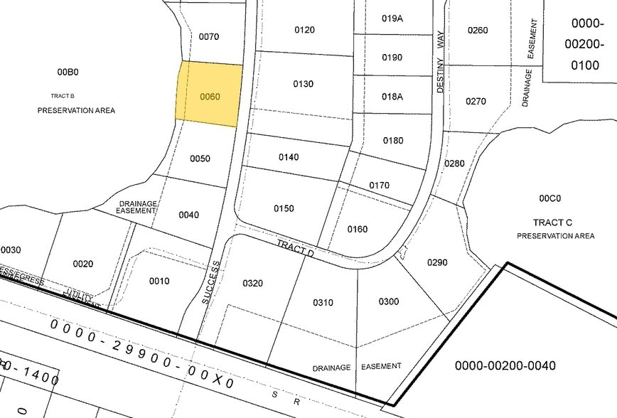 2345 Success Dr, Odessa, FL à louer - Plan cadastral - Image 3 de 3