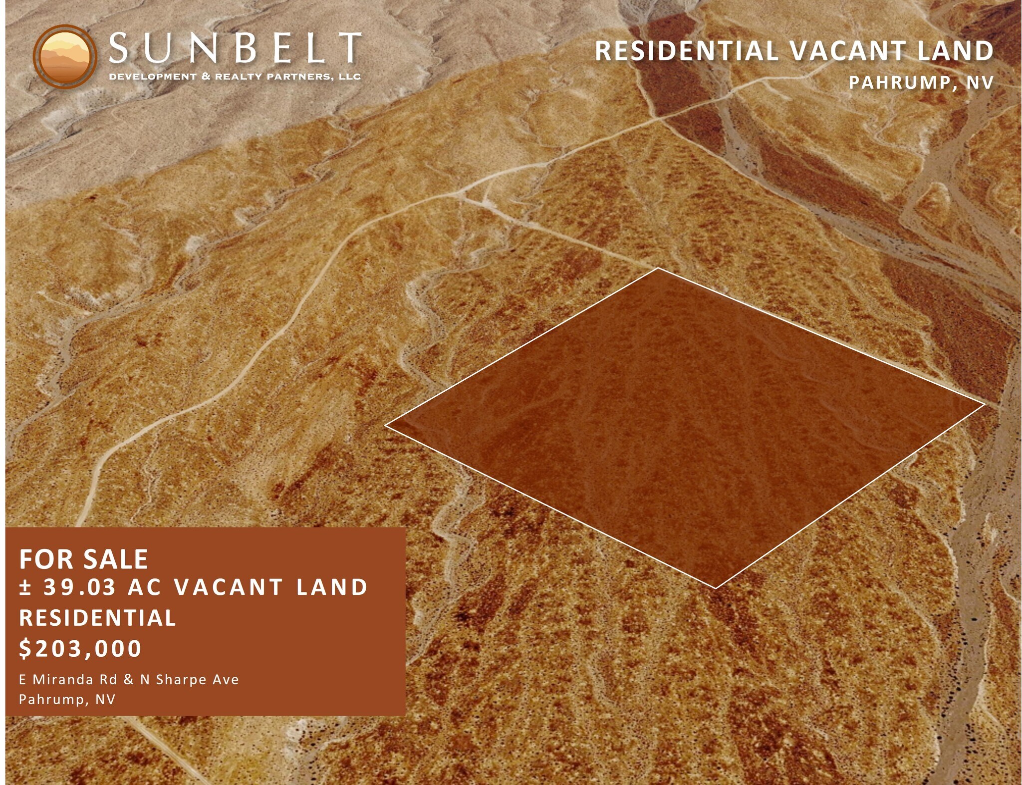 8630 Sharpe Avenue, Pahrump, NV à vendre Photo principale- Image 1 de 5