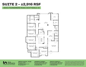 4845 E Thunderbird Rd, Scottsdale, AZ à vendre Plan d  tage- Image 1 de 1