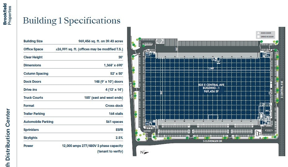 825 E Central Ave, San Bernardino, CA for lease Plat Map- Image 1 of 1