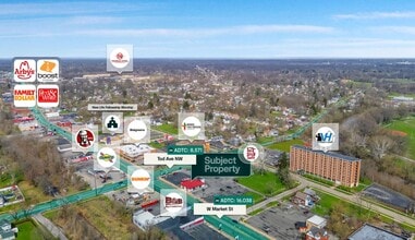 740 W Market St, Warren, OH - Aérien  Vue de la carte - Image1