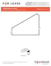 1933 E Frankford Rd, Carrollton, TX à louer Plan d’étage- Image 1 de 1