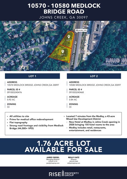 10570 Medlock Bridge Rd, Duluth, GA à vendre - Photo du bâtiment - Image 2 de 2