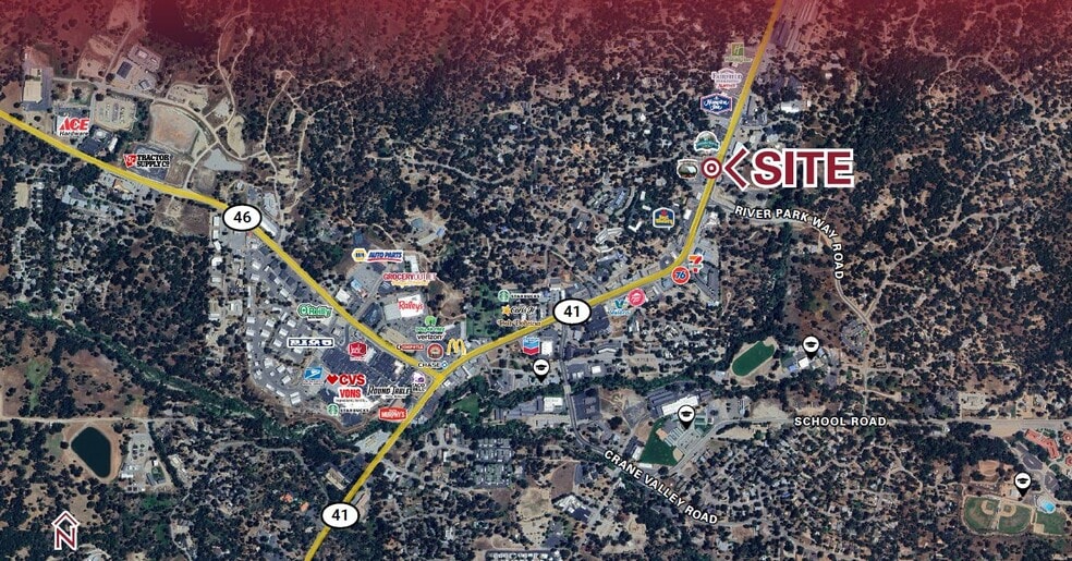 40650 Highway 41, Oakhurst, CA for lease - Building Photo - Image 2 of 3