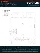 18207 Chisholm Trl, Houston, TX à louer Plan de site- Image 1 de 1