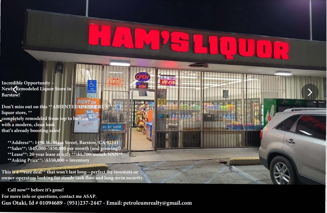 1490 E Main St, Barstow, CA for sale Primary Photo- Image 1 of 2