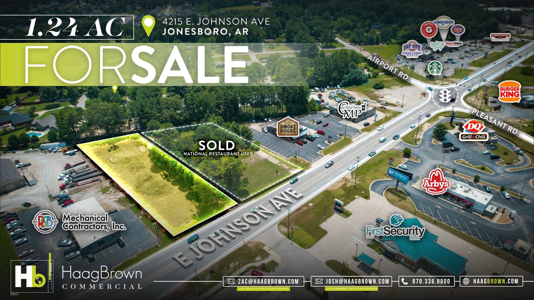 4215 E Johnson Ave, Jonesboro, AR à vendre Photo du bâtiment- Image 1 de 6