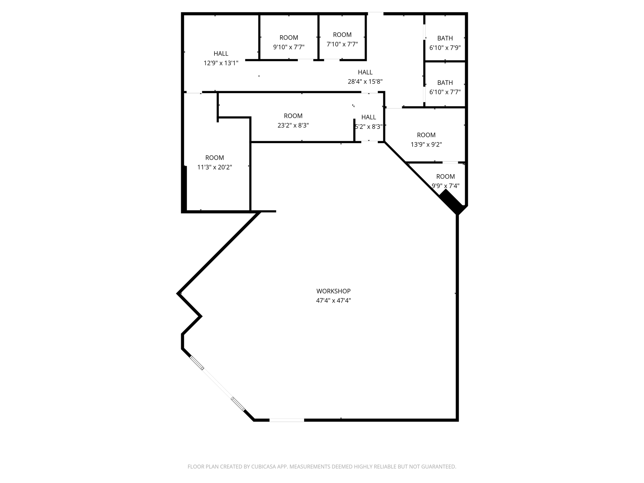 2811 Highway 71, Marianna, FL à louer Plan d’étage- Image 1 de 1