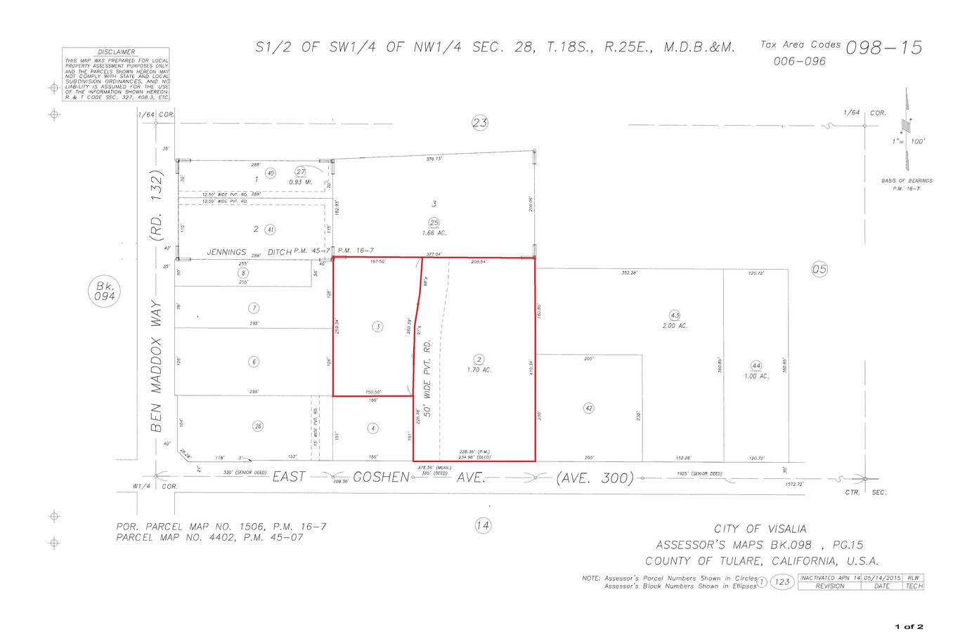 Plan cadastral