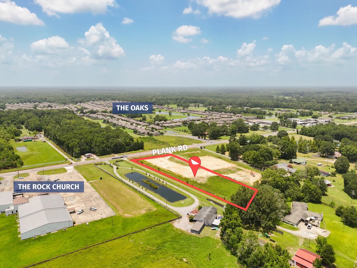 20630 Plank Rd, Zachary, LA à vendre Aérien- Image 1 de 9