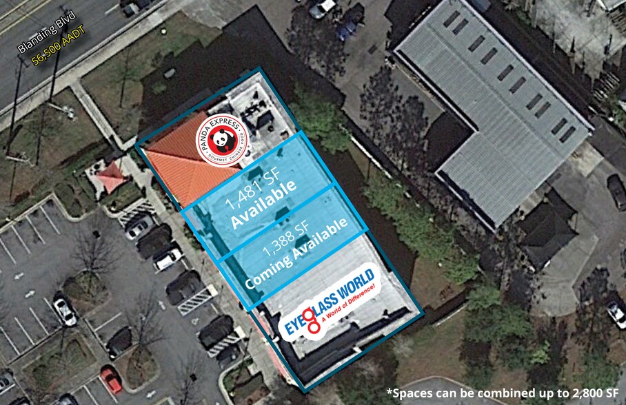 Blanding Blvd & Ridgewood Ave, Orange Park, FL à louer - Photo du bâtiment - Image 3 de 4
