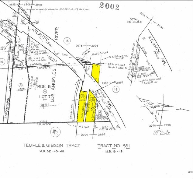 6975 Atlantic Ave, Long Beach, CA à vendre - Plan cadastral - Image 2 de 2
