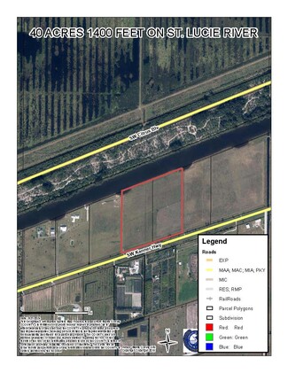 Plus de détails pour 7705 & 7905 Southwest Kanner Highway Hwy, Indiantown, FL - Terrain à vendre