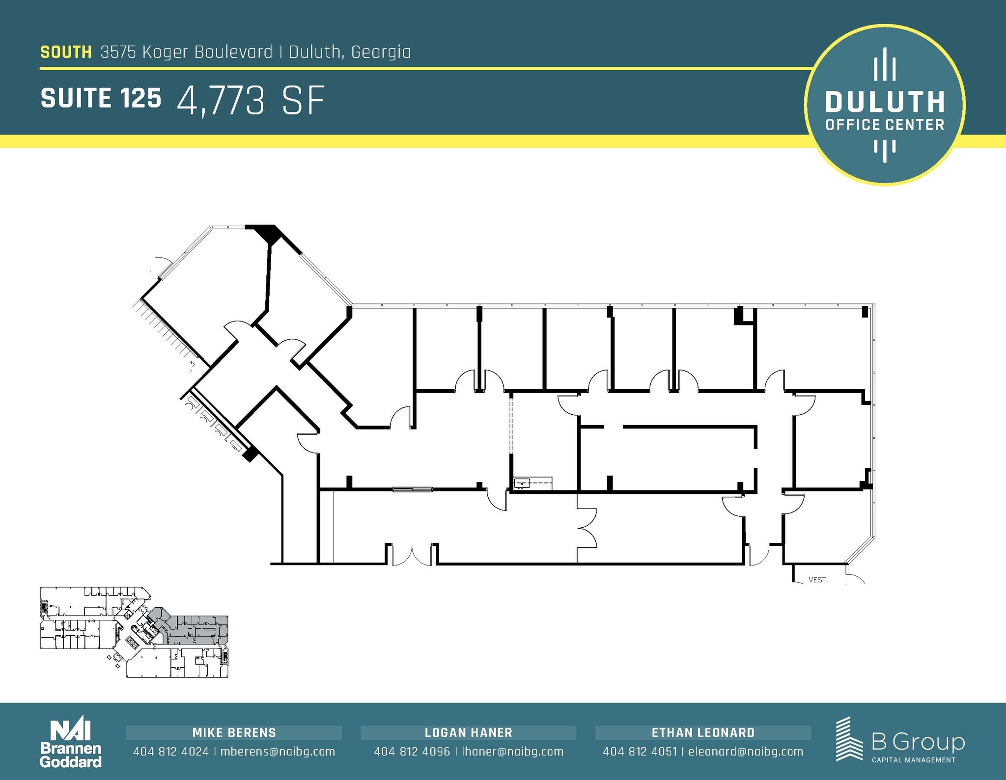 3505 Koger Blvd, Duluth, GA for lease Floor Plan- Image 1 of 1