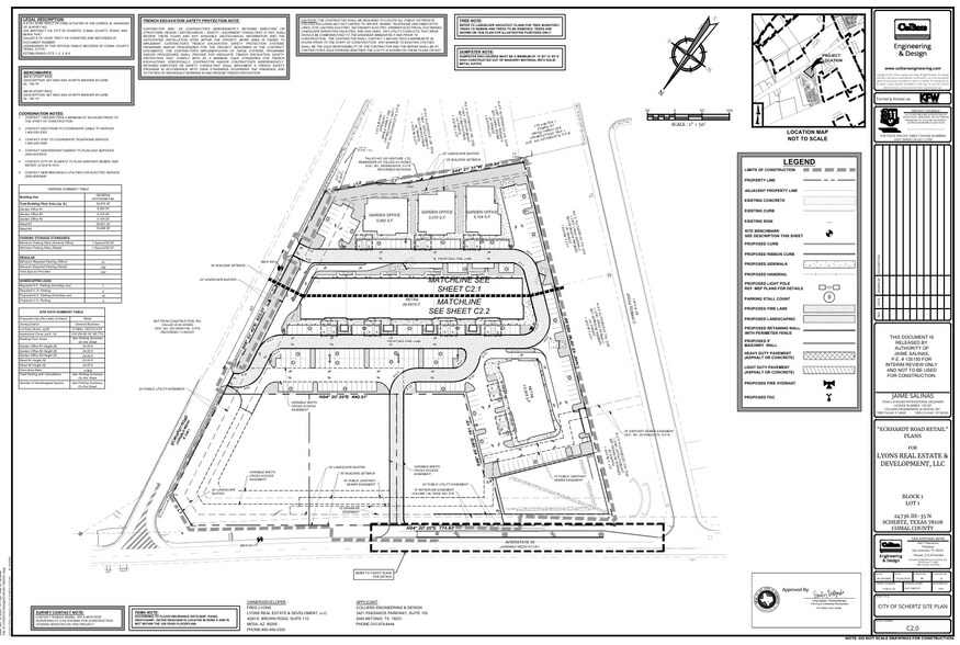 8.7 Acre Eckhardt Rd Retail Development portefeuille de 4 propriétés à vendre sur LoopNet.ca - Plan de site - Image 1 de 18